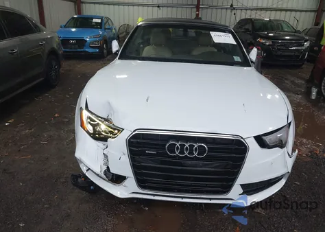2015 Audi A5 2.0T Premium из США, поврежденный, VIN WAUCFAFH6FN007882
